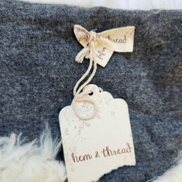 Boho Faux Fur Vest Tribal Pockets Soft Cozycore Hippie Western Rodeo Cowgirl S - Picture 5 of 11